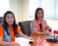 ประธานเปิดกิจกรรมตรวจสุขภาพใจเจ้าหน้าที่ของ พมจ.สฎ เพื่อประเ ... พารามิเตอร์รูปภาพ 8