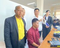 ลงพื้นที่ตรวจเยี่ยมศูนย์บริหารจัดการการทำงานแรงงานเมียนมาแบบ ... พารามิเตอร์รูปภาพ 6