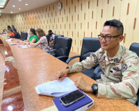 ประธานการประชุมคณะกรรมการจัดงานแห่ผ้าห่มพระธาตุศรีสุราษฎร์ แ ... พารามิเตอร์รูปภาพ 6