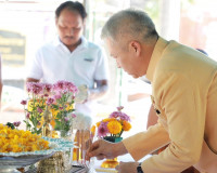 รองผู้ว่าฯสุราษฎร์ธานี ร่วมพิธีบวงสรวงบูชาพ่อพระใหญ่และสิ่งศ ... พารามิเตอร์รูปภาพ 5