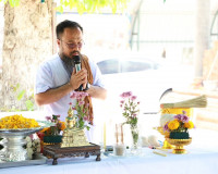 รองผู้ว่าฯสุราษฎร์ธานี ร่วมพิธีบวงสรวงบูชาพ่อพระใหญ่และสิ่งศ ... พารามิเตอร์รูปภาพ 6