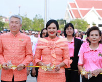 รองนายกรัฐมนตรีลงพื้นที่จังหวัดสุราษฎร์ธานีร่วมกิจกรรมรวมพลั ... พารามิเตอร์รูปภาพ 14