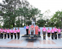 รองนายกรัฐมนตรีลงพื้นที่จังหวัดสุราษฎร์ธานีร่วมกิจกรรมรวมพลั ... พารามิเตอร์รูปภาพ 15