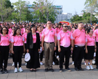 รองนายกรัฐมนตรีลงพื้นที่จังหวัดสุราษฎร์ธานีร่วมกิจกรรมรวมพลั ... พารามิเตอร์รูปภาพ 19