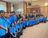 ประธานกล่าวเปิดงานเสวนาเชิงวิชาการเรื่อง &quot;เขาศรีวิชัย : มรดก ... พารามิเตอร์รูปภาพ 8