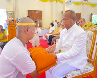 ประธานในพิธีบรรพชาสามเณรตามโครงการเสริมสร้างคุณธรรมจริยธรรม  ... พารามิเตอร์รูปภาพ 2