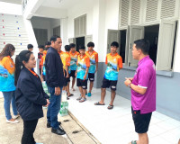 ร่วมตรวจเยี่ยมและให้กำลังใจนักกีฬาสังกัดจังหวัดสุราษฎร์ธานี  ... พารามิเตอร์รูปภาพ 9