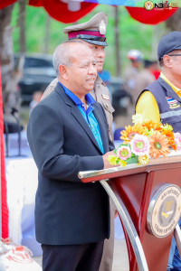 ประธานในพิธีเปิดการแข่งขันกีฬา ซึ่งเทศบาลตำบลท่าชี ได้จัดทำโ ... พารามิเตอร์รูปภาพ 1