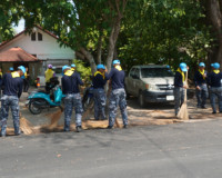 รองผู้ว่าราชการจังหวัดสุราษฎร์ธานี นำประชาชนจิตอาสาร่วมกิจกร ... พารามิเตอร์รูปภาพ 5