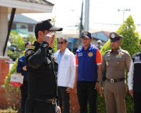 ผู้ว่าฯ สุราษฎร์ธานีเปิดศูนย์ปฏิบัติการป้องกันและลดอุบัติเหต ... พารามิเตอร์รูปภาพ 3