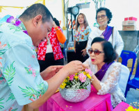 จังหวัดสุราษฎร์ธานีเปิดงานประเพณีสงกรานต์ เย็นทั่วหล้า มหาสง ... พารามิเตอร์รูปภาพ 16