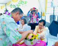 จังหวัดสุราษฎร์ธานีเปิดงานประเพณีสงกรานต์ เย็นทั่วหล้า มหาสง ... พารามิเตอร์รูปภาพ 19