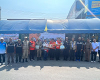 รองผู้ว่าราชการจังหวัดสุราษฎร์ธานี ลงพื้นที่ ตรวจเยี่ยมจุดตร ... พารามิเตอร์รูปภาพ 8
