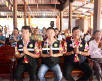 ผู้ว่าฯ สุราษฎร์ธานี ร่วมงานบุญทอดผ้าป่าสามัคคีเพื่อทำถนนคอน ... พารามิเตอร์รูปภาพ 14