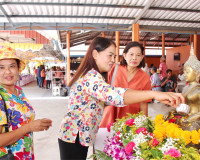 ผู้ว่าฯ สุราษฎร์ธานี ร่วมงานบุญทอดผ้าป่าสามัคคีเพื่อทำถนนคอน ... พารามิเตอร์รูปภาพ 25