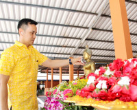 ผู้ว่าฯ สุราษฎร์ธานี ร่วมงานบุญทอดผ้าป่าสามัคคีเพื่อทำถนนคอน ... พารามิเตอร์รูปภาพ 28