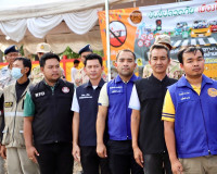 ผู้ว่าฯ สุราษฎร์ธานี ลงพื้นที่ให้กำลังใจเจ้าหน้าที่ประจำจุดต ... พารามิเตอร์รูปภาพ 8