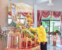 จังหวัดสุราษฎร์ธานีบูรณาการร่วมกับทุกภาคส่วน จัดโครงการบรรพช ... พารามิเตอร์รูปภาพ 1