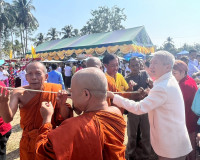 รองผู้ว่าราชการจังหวัดสุราษฎร์ธานี เป็นประธานงานพิธียกยอดพระ ... พารามิเตอร์รูปภาพ 5