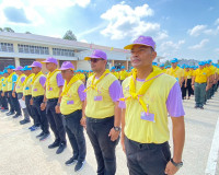 รองผู้อำนวยการจิตอาสาพระราชทานจังหวัดสุราษฎร์ธานี เป็นประธาน ... พารามิเตอร์รูปภาพ 9