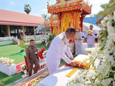 รองผู้ว่าราชการจังหวัดสุราษฎร์ธานี เป็นประธานฝ่ายฆราวาส พิธี ... พารามิเตอร์รูปภาพ 1