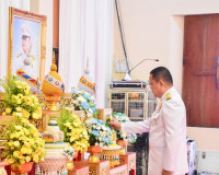 จังหวัดสุราษฎร์ธานีจัดพิธีเจริญพระพุทธมนต์เนื่องในวันคล้ายวั ... พารามิเตอร์รูปภาพ 3