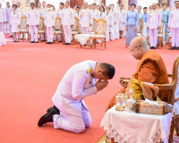 จังหวัดสุราษฎร์ธานีจัดพิธีเจริญพระพุทธมนต์เนื่องในวันคล้ายวั ... พารามิเตอร์รูปภาพ 4