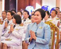 จังหวัดสุราษฎร์ธานีจัดพิธีเจริญพระพุทธมนต์เนื่องในวันคล้ายวั ... พารามิเตอร์รูปภาพ 7