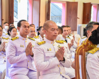 จังหวัดสุราษฎร์ธานีจัดพิธีเจริญพระพุทธมนต์เนื่องในวันคล้ายวั ... พารามิเตอร์รูปภาพ 8