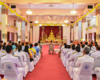 จังหวัดสุราษฎร์ธานีจัดพิธีเจริญพระพุทธมนต์เนื่องในวันคล้ายวั ... พารามิเตอร์รูปภาพ 13