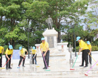จังหวัดสุราษฎร์ธานีจัดกิจกรรมจิตอาสาเนื่องในวันปฐมบรมราชาภิเ ... พารามิเตอร์รูปภาพ 18