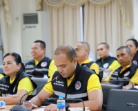 กองอำนวยการรักษาความมั่นคงภายในจังหวัดสุราษฎร์ธานี ประชุมรับ ... พารามิเตอร์รูปภาพ 8