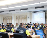 กองอำนวยการรักษาความมั่นคงภายในจังหวัดสุราษฎร์ธานี ประชุมรับ ... พารามิเตอร์รูปภาพ 12