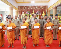 จังหวัดสุราษฎร์ธานีจัดพิธีมอบวุฒิบัตรและลาสิกขาบทโครงการบรรพ ... พารามิเตอร์รูปภาพ 9