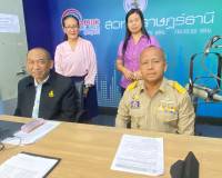 รองผู้ว่าราชการจังหวัดสุราษฎร์ธานี ให้สัมภาษณ์สดรายการ &quot;ผู้ว ... พารามิเตอร์รูปภาพ 2