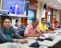 ผู้ว่าฯ สุราษฎร์ธานีร่วมประชุมขับเคลื่อนติดตามนโยบายของรัฐบา ... พารามิเตอร์รูปภาพ 15