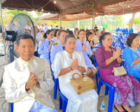 รองผู้ว่าราชการจังหวัดสุราษฎร์ธานี ร่วมพิธียกฐานศาลท้าวหิรัญ ... พารามิเตอร์รูปภาพ 5