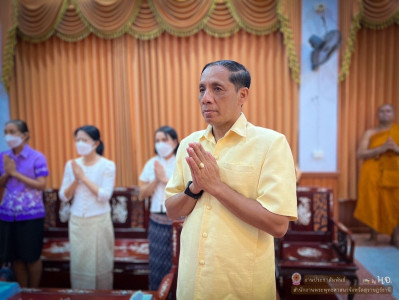 รองผู้ว่าราชการจังหวัดสุราษฎร์ธานี กล่าวต้อนรับพระสังฆาธิการ ... พารามิเตอร์รูปภาพ 1