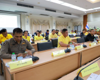 จังหวัดสุราษฎร์ธานีประชุม ประชุมคณะกรรมการ ศอ.ปส.จ.สฎ. และส่ ... พารามิเตอร์รูปภาพ 7