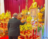 รองผู้ว่าราชการจังหวัดสุราษฎร์ธานี เป็นประธานในพิธีเจริญพระพ ... พารามิเตอร์รูปภาพ 3