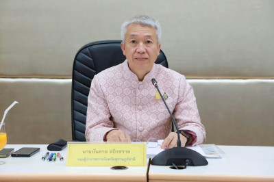 รองผู้ว่าราชการจังหวัดสุราษฎร์ธานี ให้การต้อนรับ ผู้ตรวจราชก ... พารามิเตอร์รูปภาพ 1
