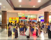รองผู้ว่าราชการจังหวัดสุราษฎร์ธานี ร่วมต้อนรับเที่ยวบินปฐมฤก ... พารามิเตอร์รูปภาพ 6