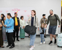 จังหวัดสุราษฎร์ธานีต้อนรับเที่ยวบินปฐมฤกษ์ VSV5352 บินตรงจาก ... พารามิเตอร์รูปภาพ 20