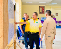 ผู้ว่าราชการจังหวัดสุราษฎร์ธานี ตรวจเยี่ยม การ เลือกสว.ระดับ ... พารามิเตอร์รูปภาพ 13