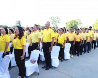 ผู้ว่าราชการจังหวัดสุราษฎร์ธานี ประกอบพิธีฉลองธงตราสัญลักษณ์ ... พารามิเตอร์รูปภาพ 11
