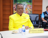 ผู้ตรวจการแผ่นดิน พร้อมด้วยคณะลงพื้นที่จังหวัดสุราษฎร์ธานีเพ ... พารามิเตอร์รูปภาพ 1