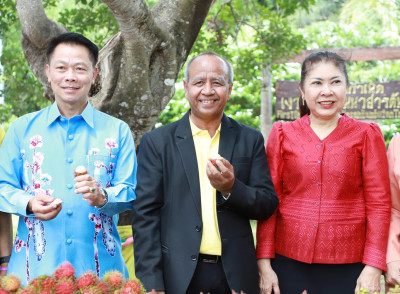 รองผู้ว่าราชการจังหวัดสุราษฎร์ธานี ร่วมแถลงข่าวจัดงานเทศกาลเ ... พารามิเตอร์รูปภาพ 1
