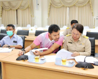 รองผู้ว่าราชการจังหวัดสุราษฎร์ธานี ประชุมคณะทำงานช่วยเหลือกา ... พารามิเตอร์รูปภาพ 6