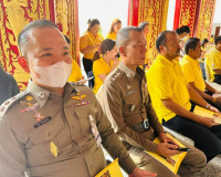 พุทธศาสนิกชนชาวสุราษฎร์ธานีร่วมเจริญพระพุทธมนต์เฉลิมพระเกียร ... พารามิเตอร์รูปภาพ 6