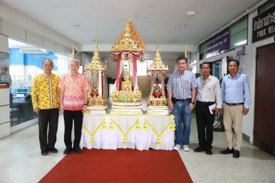 รองผู้ว่าราชการจังหวัดสุราษฎร์ธานี เตรียมความพร้อมจัดพิธีมหา ... พารามิเตอร์รูปภาพ 1